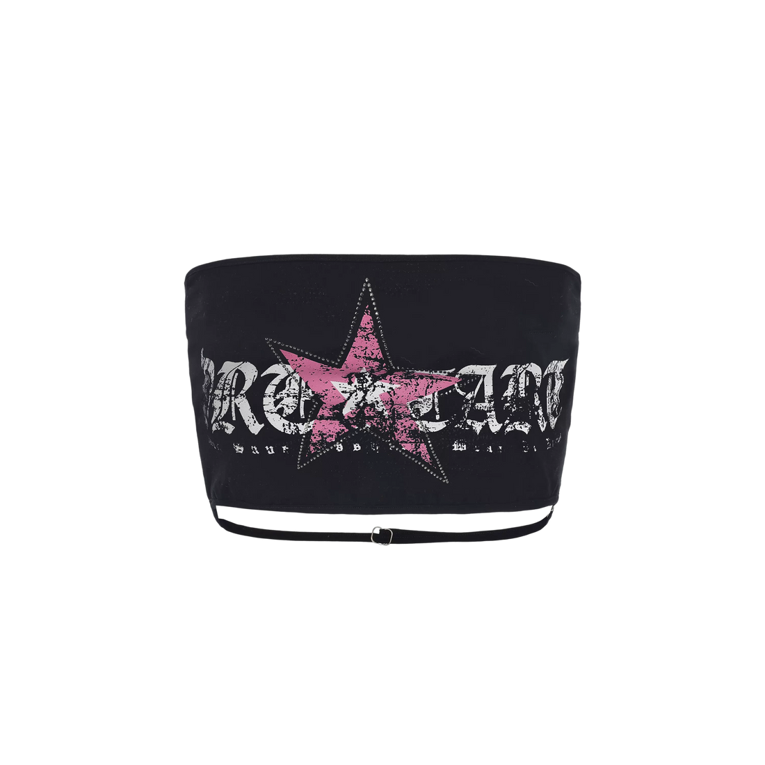 24ANS Punk Graphic Strapless Bustier – Bustier