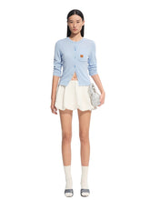 Cashmere Round Neck Regular Shoulder Cardigan - CHINASQUAD