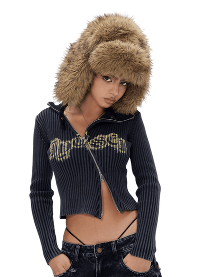 Fur Ushanka Ear-Flap Winter Hat