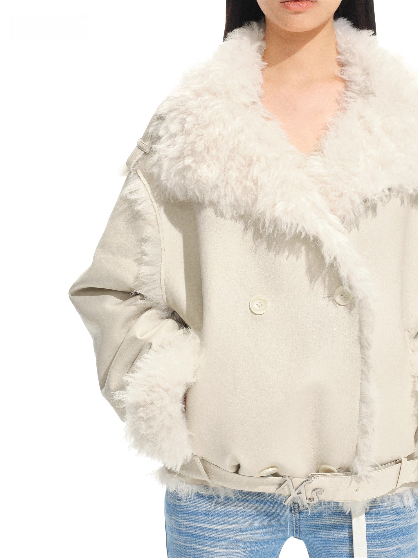 Will Faux Shearling PU Jacket