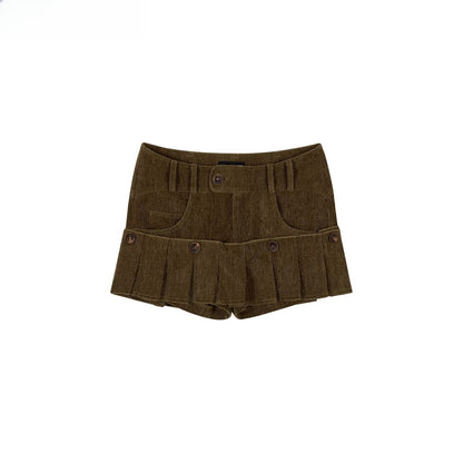 Convertible Detachable Mini Skort