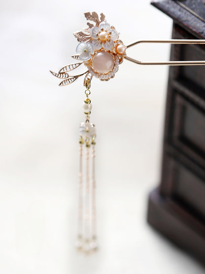 Long Kui Pink Hanfu Hairpin