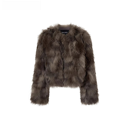Faux Fur Short Jacket