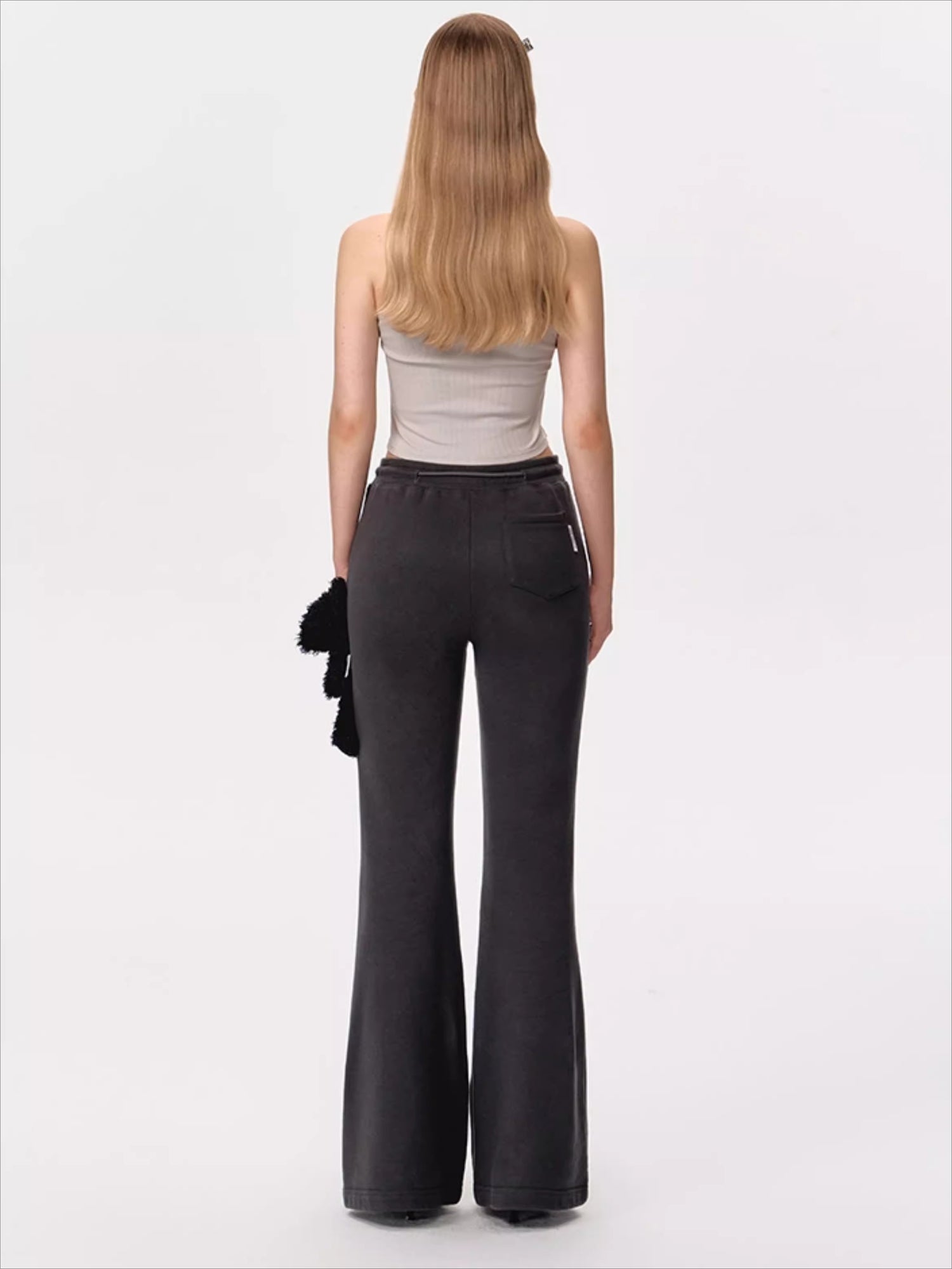 Essential Flared Casual Trousers