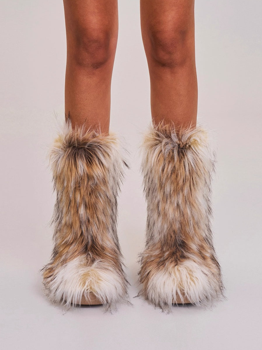 Cross Relic Shearling Hunter Boots