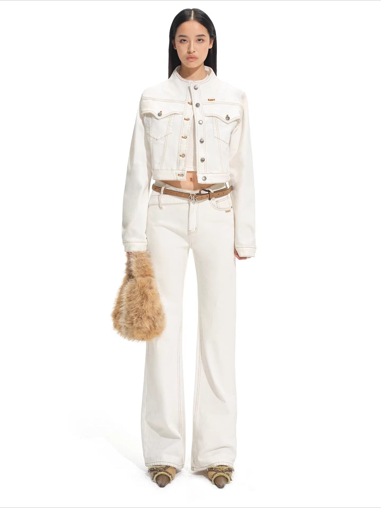 Mountain Cat Short Denim Jacket