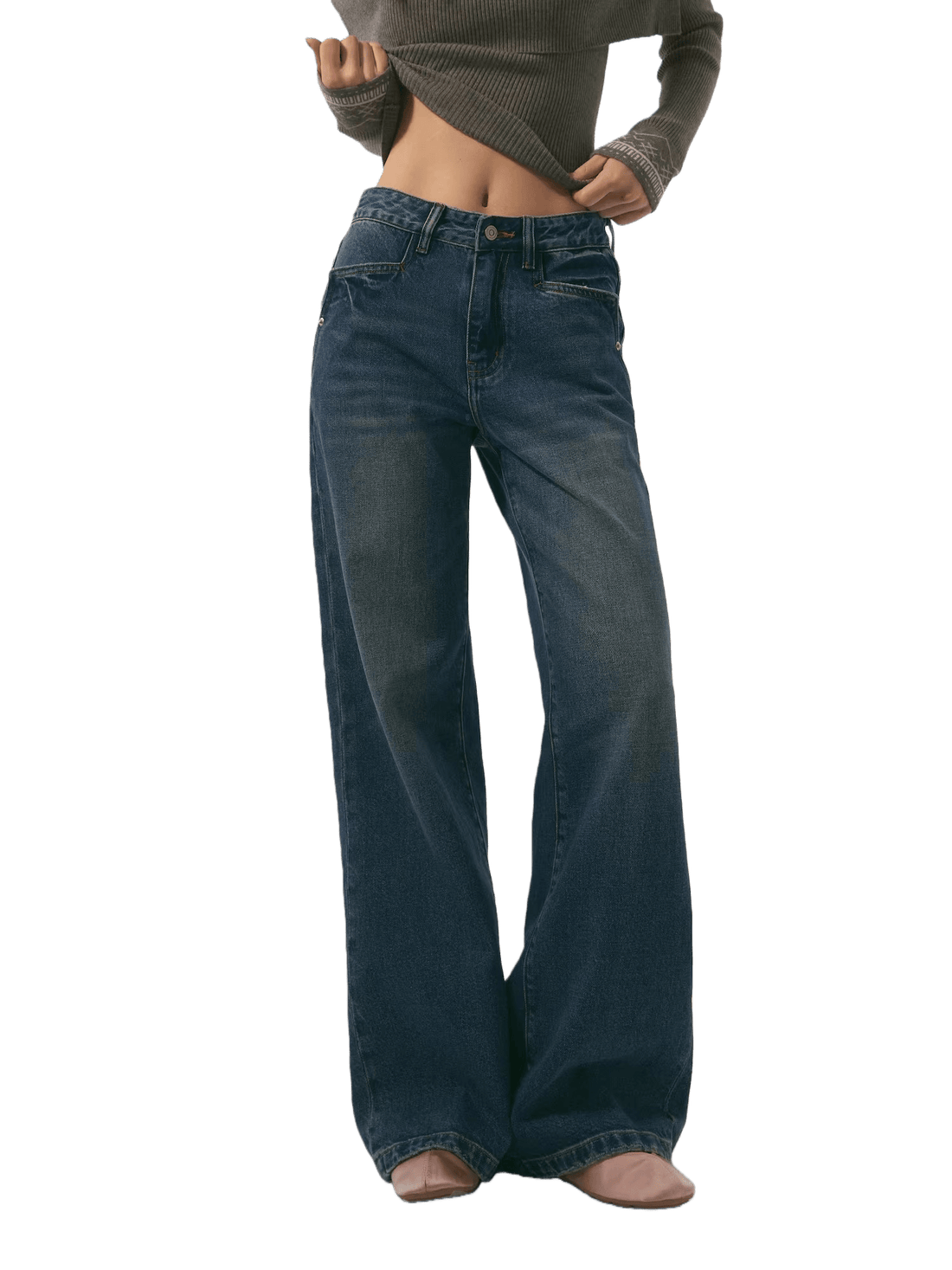 Nomadic Vintage-Wash Denim Jeans