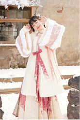 "花墙灯会"Ming-dynasty Hanfu Set - CHINASQUAD