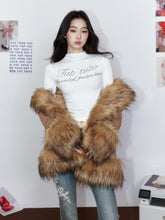 Letter Rhinestone Half-High Collar Base Shirt - CHINASQUAD
