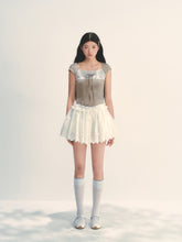 Lace Trim Short Sleeve T-shirt - CHINASQUAD