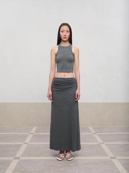 High Elastic Sleeveless I-Back Vest