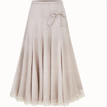Cosagach Satin Glow Midi Skirt