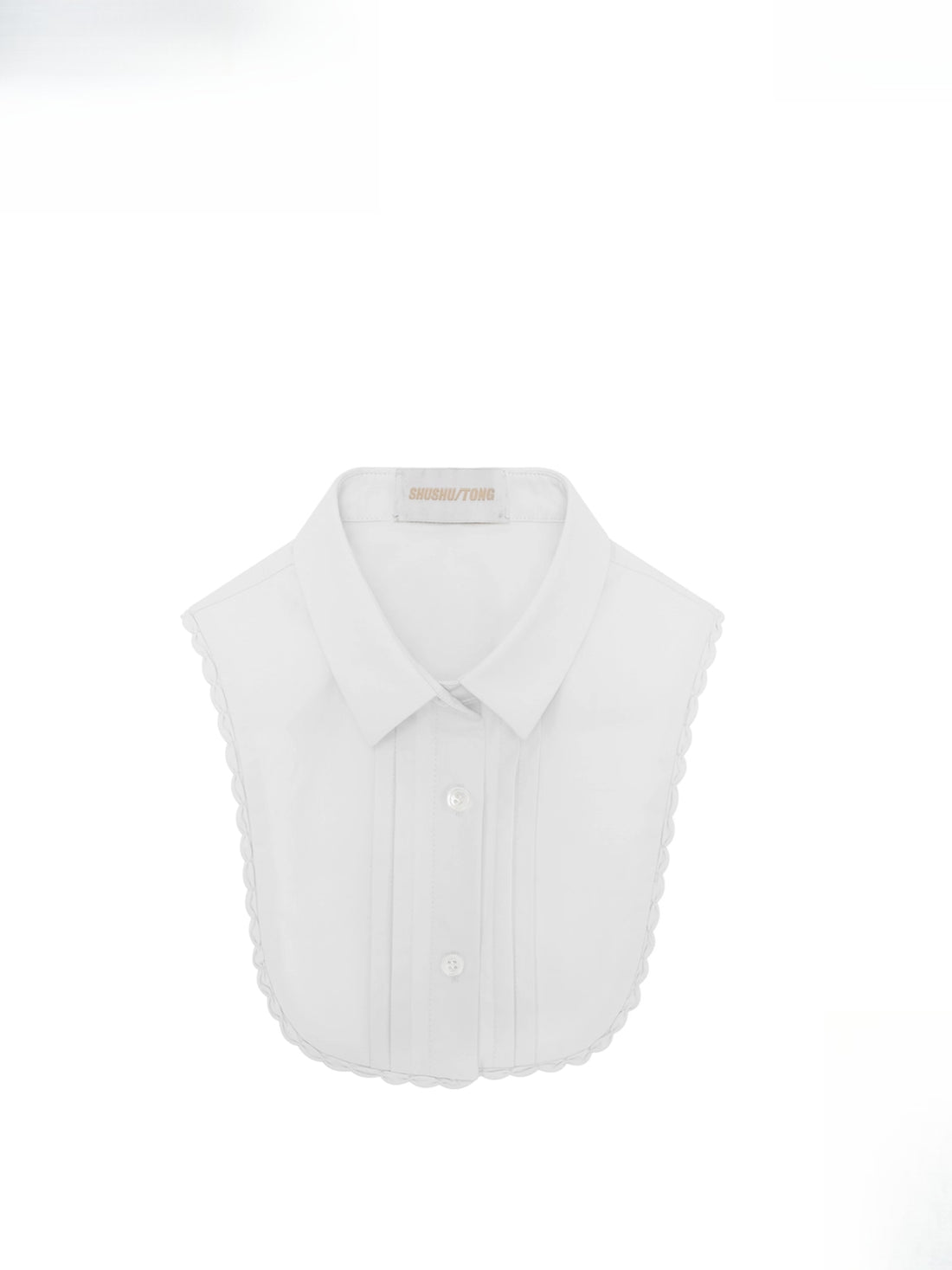 Ruffled Cotton Detachable Collar