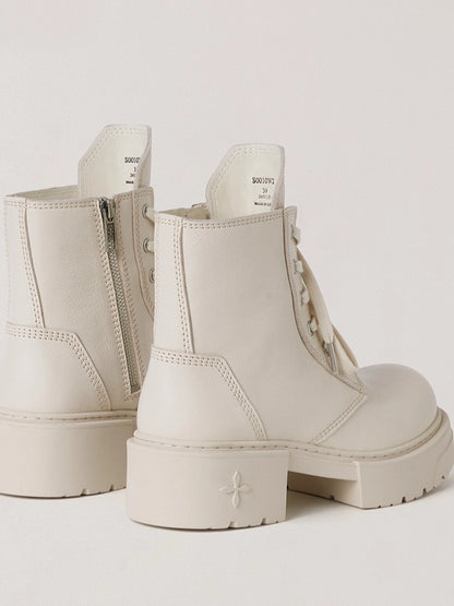 Nomad Leather Biker Boots