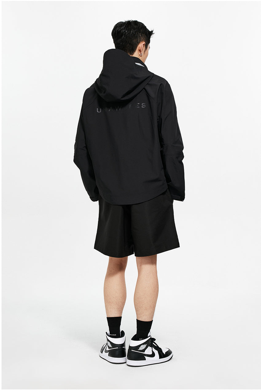 Seam-Sealed Hooded Rain Jacket - CHINASQUAD