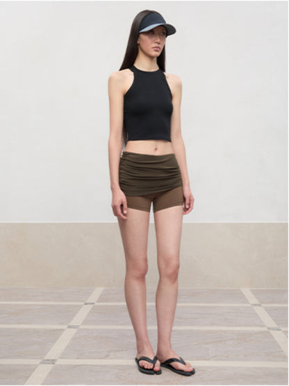 High Elastic Sleeveless I-Back Vest