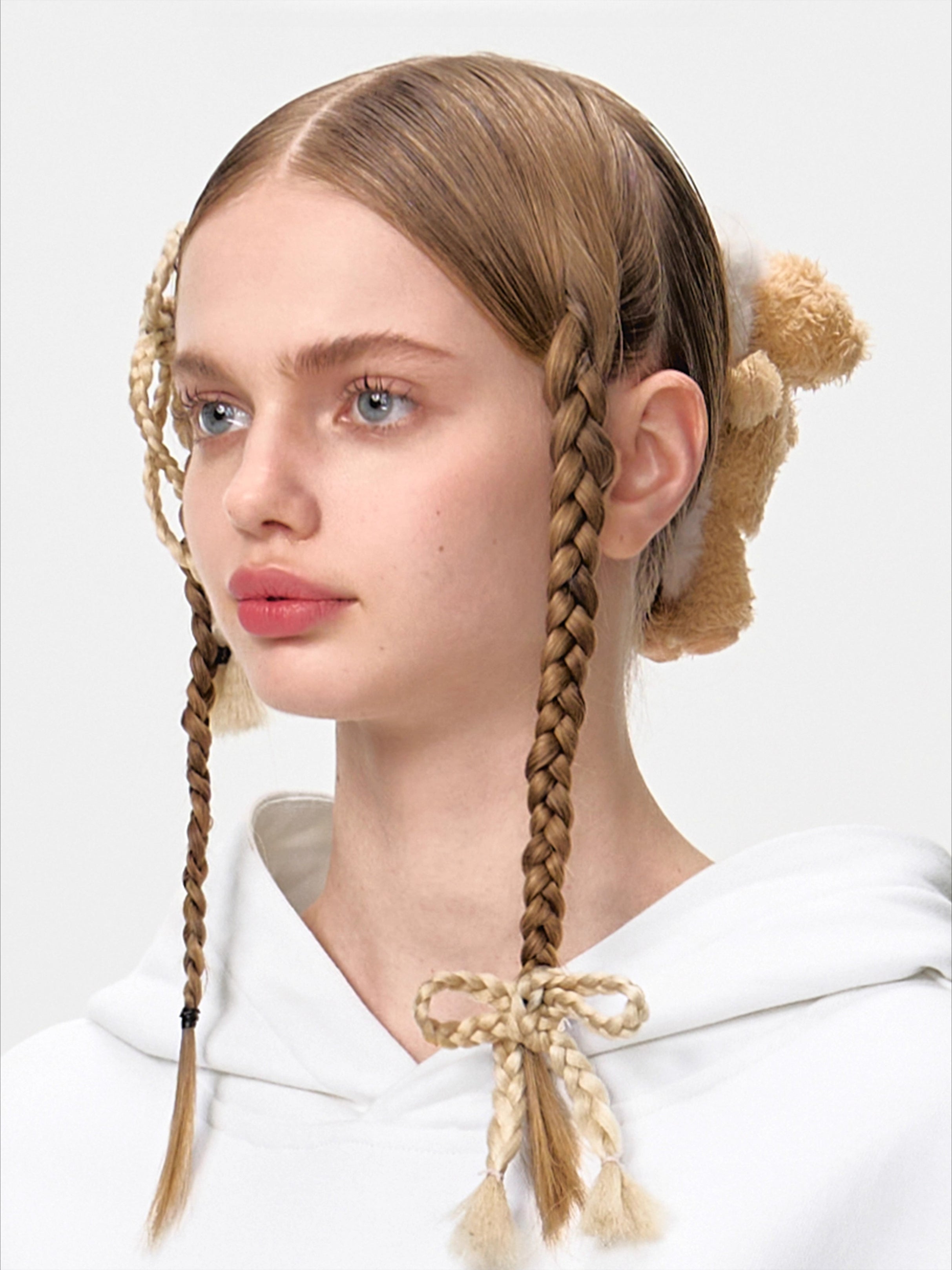 Plush Doll-Inspired Shark Hair Clip