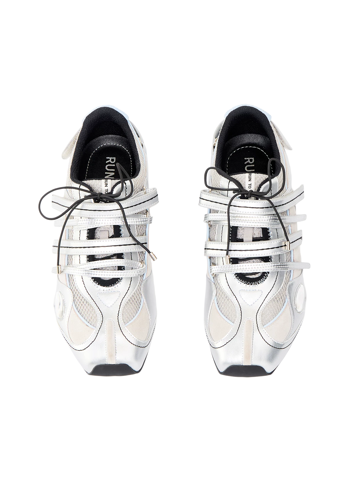 Sprint Novel Collaboration Leather Racing Sneakers