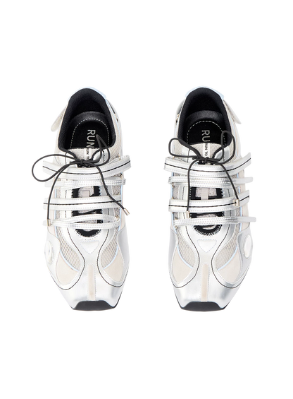 Sprint Novel Collaboration Leather Racing Sneakers