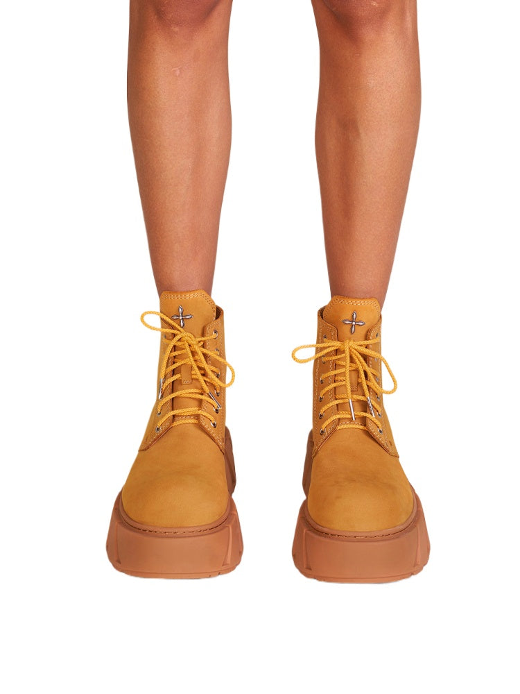 Future Mirage Leather Rider Boots Snow Mountain - CHINASQUAD