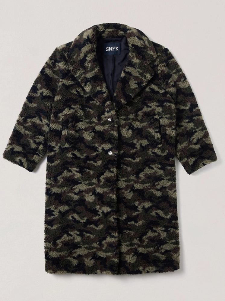 Nomad Cross Wool Oversized Coat