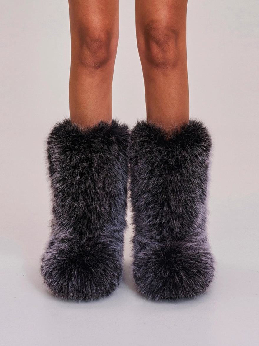 Cross Relic Shearling Hunter Boots