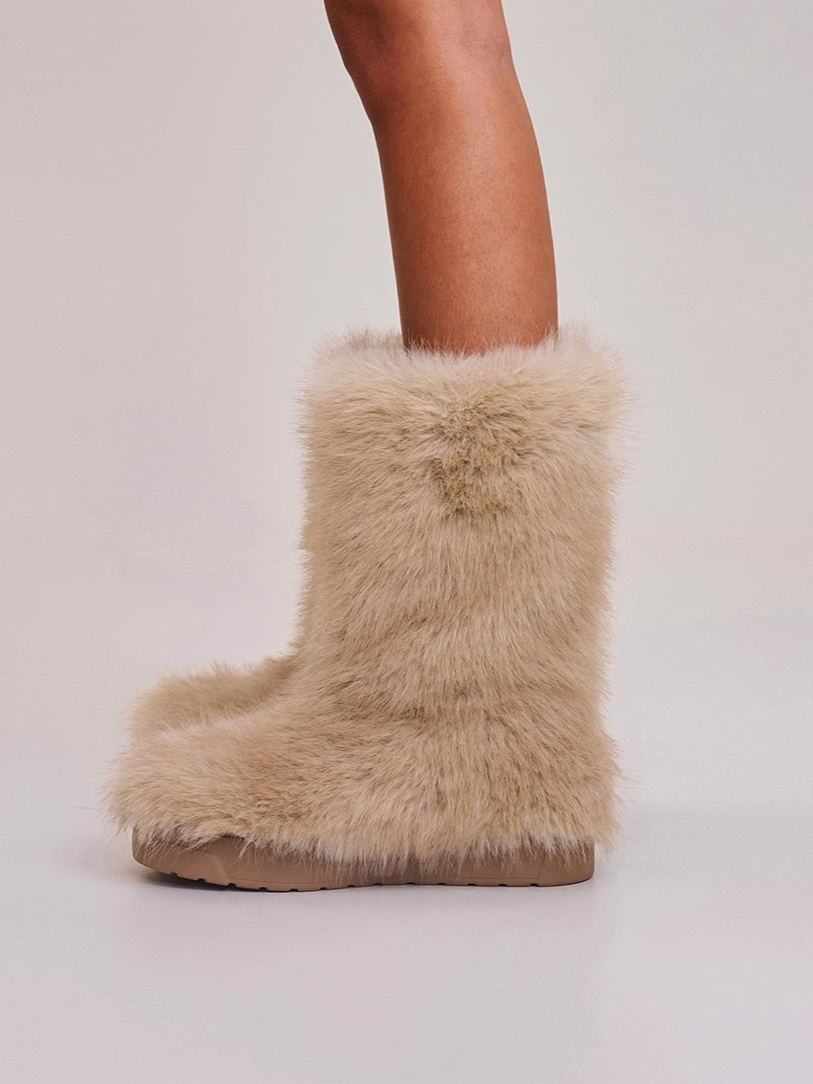 Cross Relic Shearling Hunter Boots