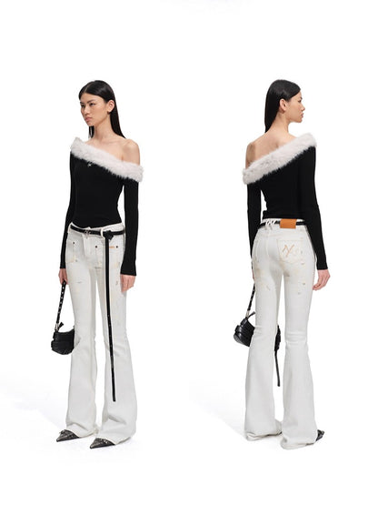 Polar Contour Leather Belt