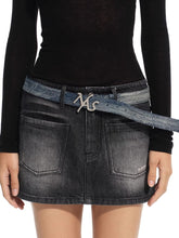 "Feria Series" Volcano Washed Twill Denim Belt - CHINASQUAD