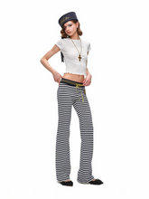 Rhinestone Logo Slim-Fit Baby Tee 1Jinn Studio