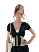 Kroche Sportique Cropped Knit Cardigan – Cardigans