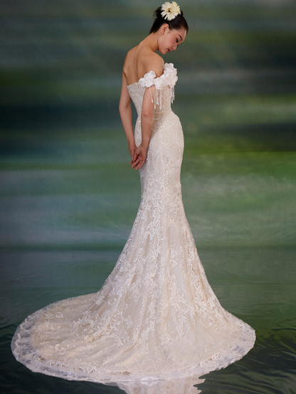 Ivory Blossom Gown