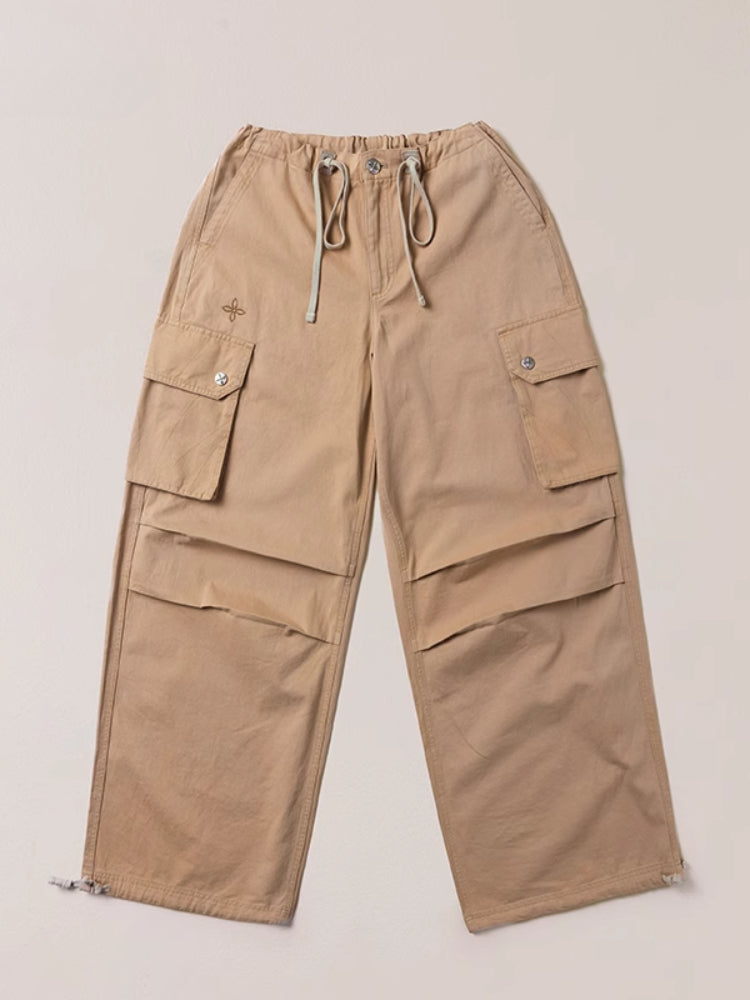 Compass Retro Para Pants Sand