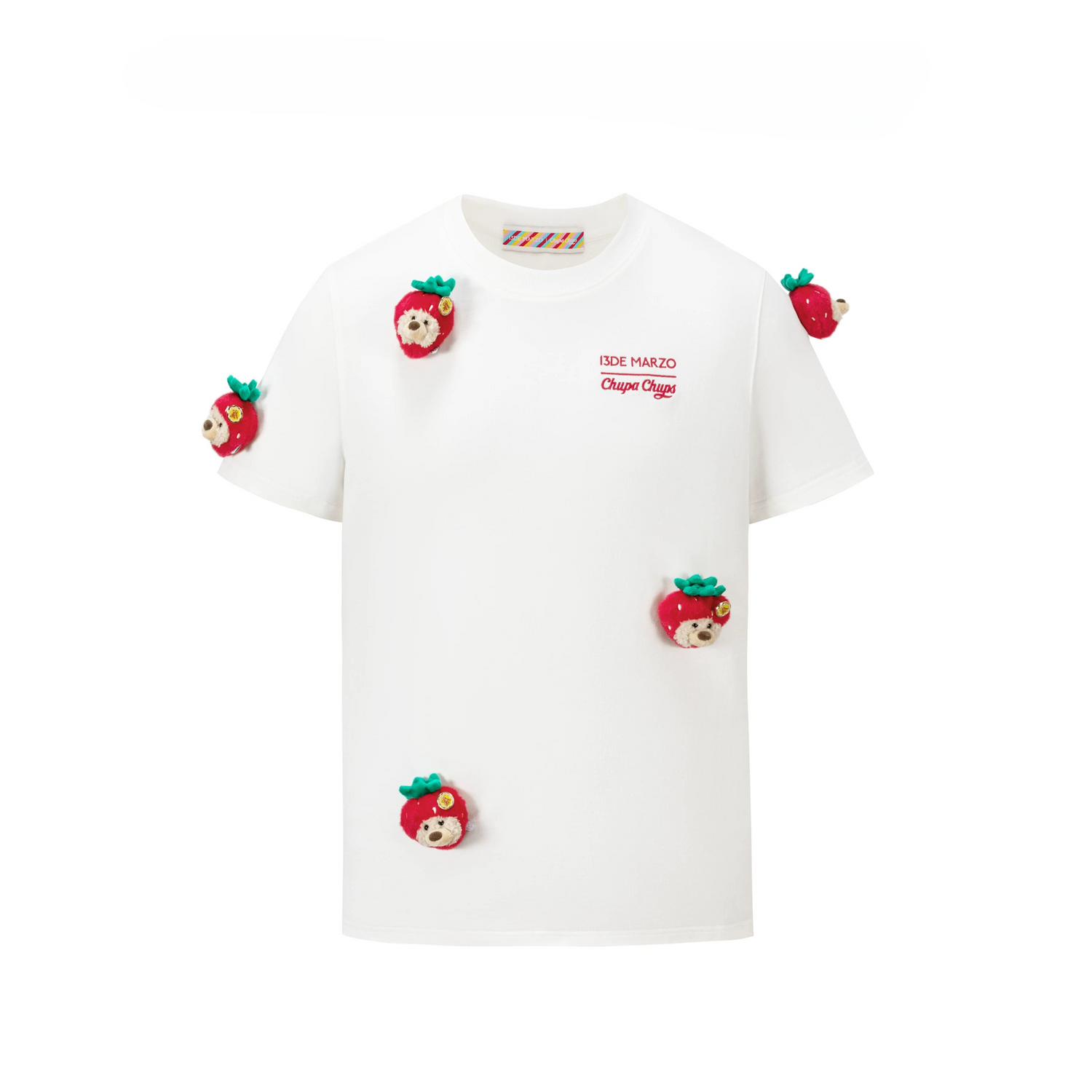 Crystal Bear Embellished T-shirt