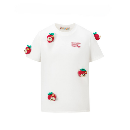 Crystal Bear Embellished T-shirt