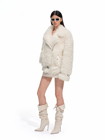 Polar Cloud-Touch Faux Shearling Jacket