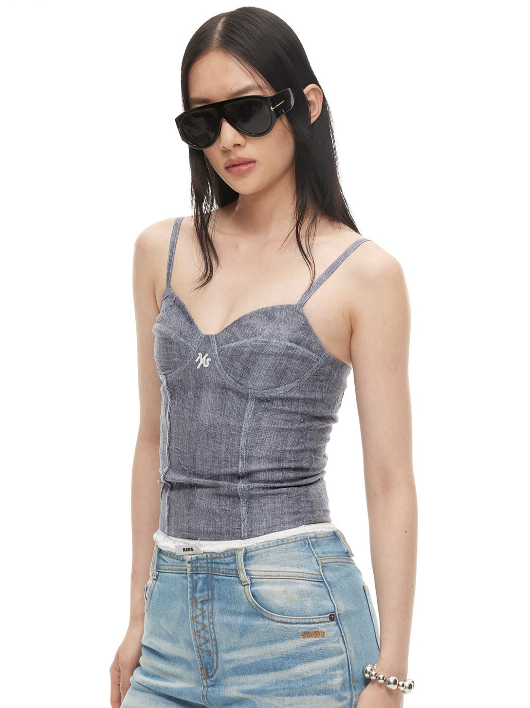 Verona Sculpt Denim Corset