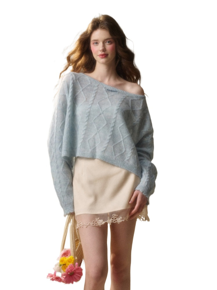 Loose French Style Short Sweater