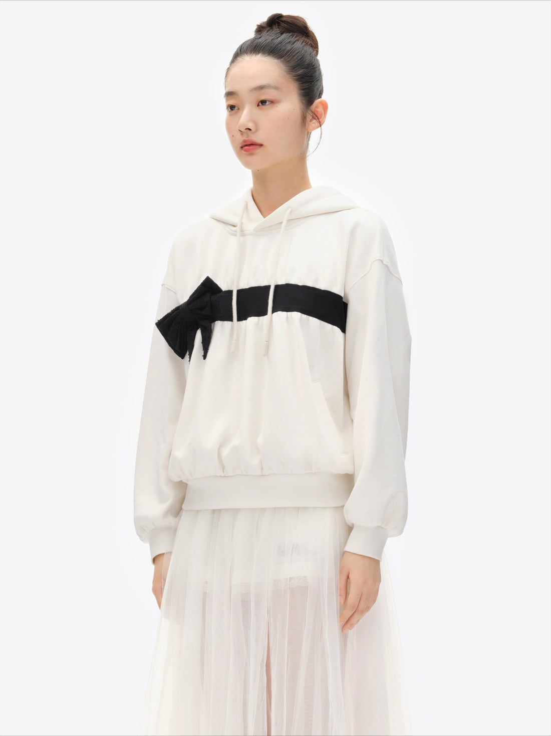 Bow Bear Graphic Sweatshirt