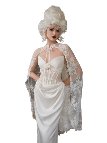 Magic Enchantment Satin Corset Wedding Dress