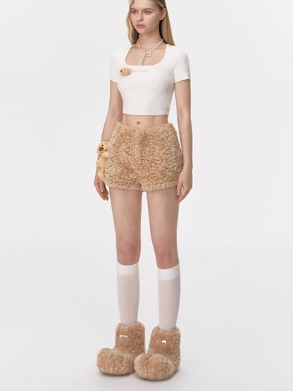 Cute Flat Warm Winter Snow Boots