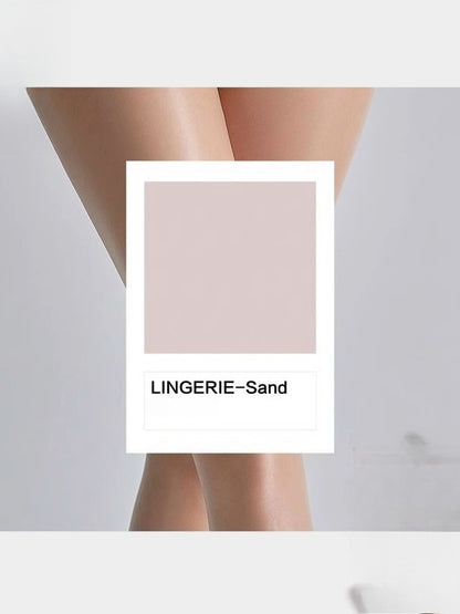 Luminous Sheer 3D Glossy Seamless Pantyhose