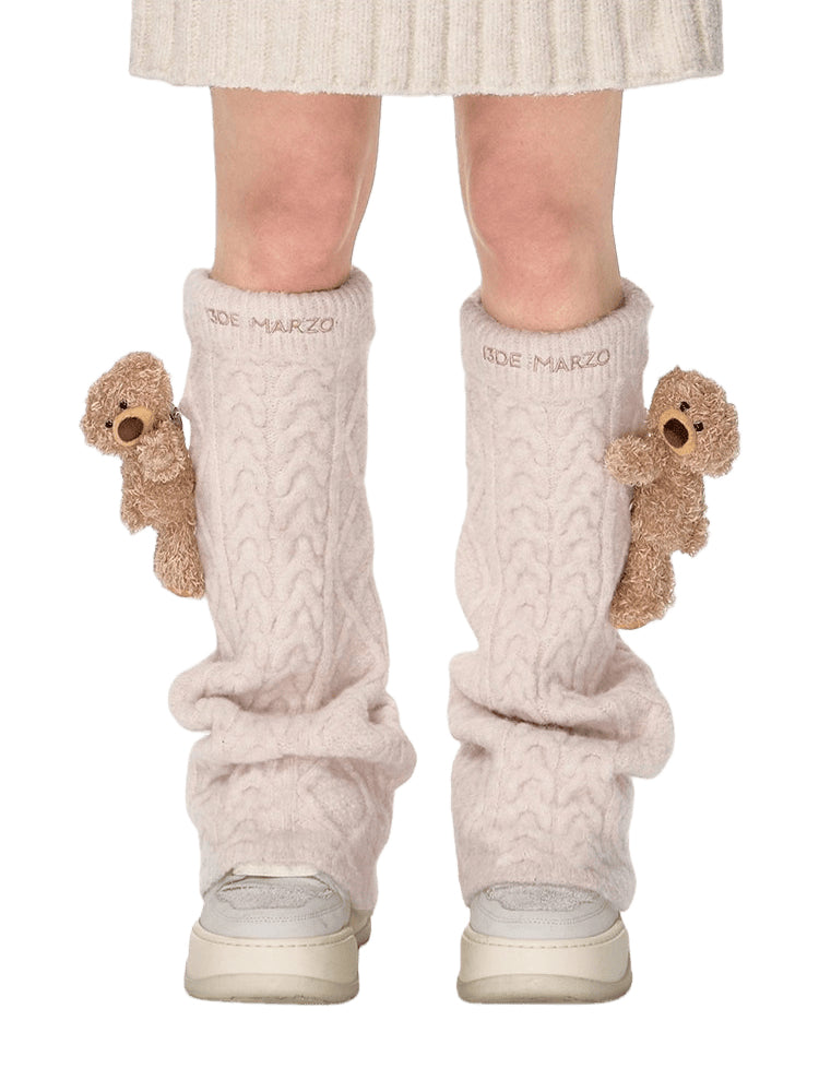 Knit Leg Warmer Socks
