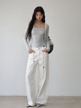 One-Shoulder Strapless Long-Sleeve Blouse - CHINASQUAD