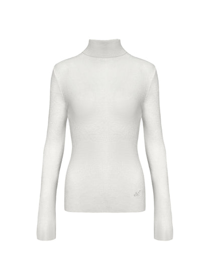 White &amp; Black Slim-Fit Long-Sleeve Base Layer Top