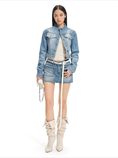 Blue Ridge V-Neck Fitted Knit Sweater