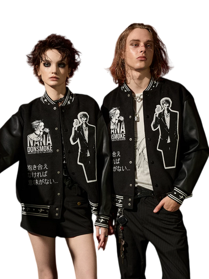 DSM X NANA Patchwork Varsity Jacket