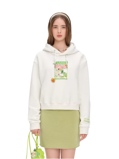 Lollipop Wrapper Cropped Hoodie