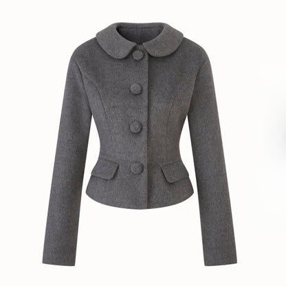 Cosagach Woolen Chic Jacket &amp; Shorts Set