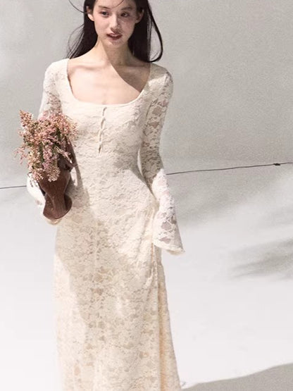 Sculpting Long-Sleeve Stretch Dress